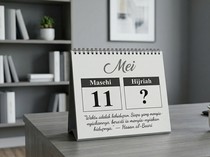 Tanggal Hijriah Hari Ini 11 Mei 2026, Cek Konversinya di Sini!