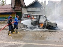 Sopir Mobil Modifikasi Tangki BBM Terbakar Dekat SPBU Toraja Utara Ditangkap