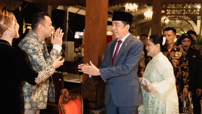 Raffi Ahmad Ngobrol 4 Mata dengan Jokowi