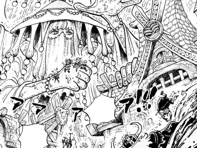 Dewa Hujan Zaza Muncul di One Piece Chapter 1182