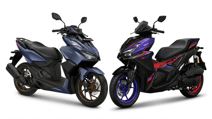 Honda Vario dan Yamaha Aerox