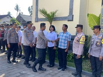 Dukung Ketahanan Pangan, Kapolres Gianyar Cek Lahan Pekarangan Polsek Ubud