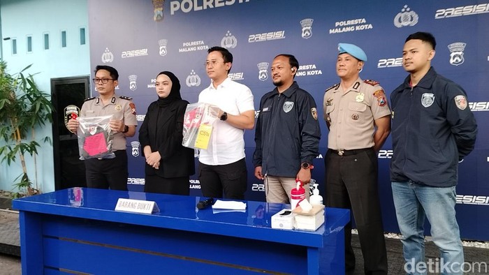 Konferensi pers aksi copet konser Slank