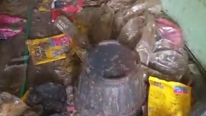 Kontrakan kotor penuh tengkorak kucing di Bekasi.