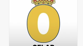 Netizen ramai menyindir Real Madrid dengan gambar angka nol besar bertuliskan “gelar”, menyinggung kegagalan Los Blancos meraih trofi liga musim ini. Foto: X.com