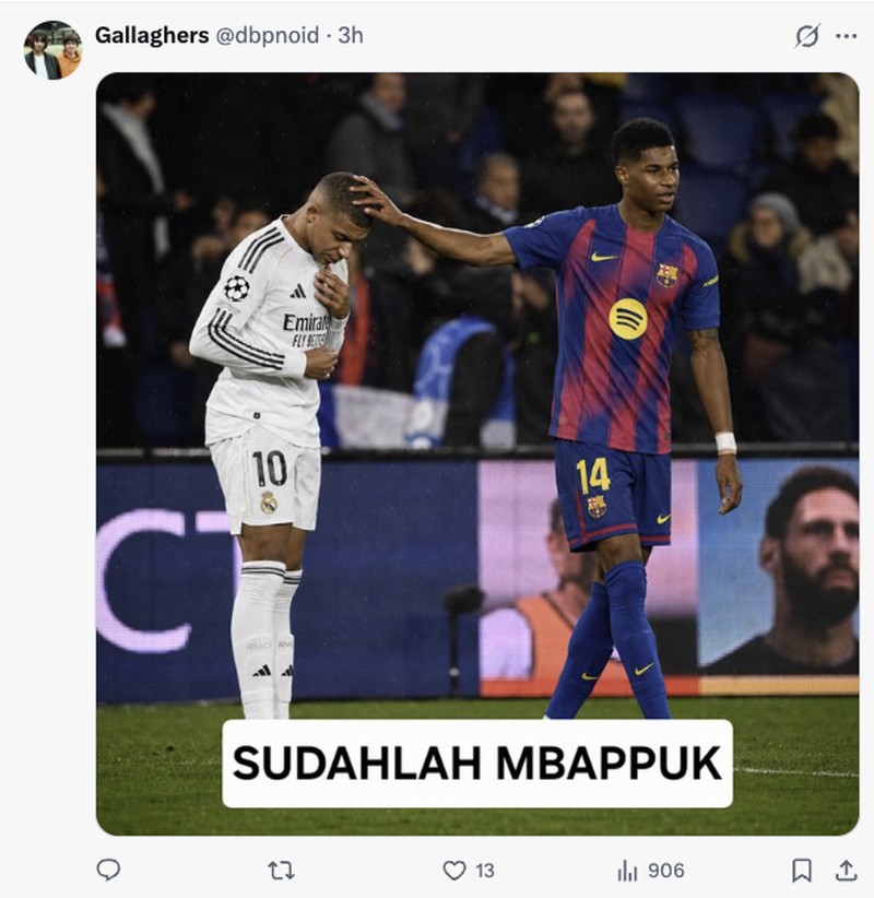 Meme Menohok Real Madrid usai Barca Juara La Liga