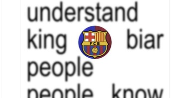 Kalimat “kasih understand king biar people people know” kembali viral dan dipakai netizen untuk menyindir rival setelah Barcelona resmi jadi juara. Foto: X.com