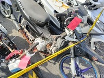 Ratusan Motor Hasil Razia Balap Liar di Pamekasan Itu Sampai Karatan