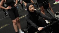 Nikita Willy Ikut Hyrox Perdana, Gaya Hijab Sporty Bikin Salfok, Banjir Pujian