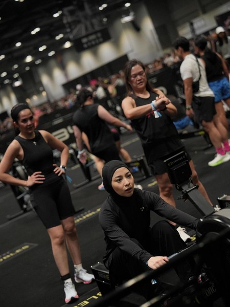 Nikita Willy Ikut Hyrox Perdana, Gaya Hijab Sporty Bikin Salfok, Banjir Pujian