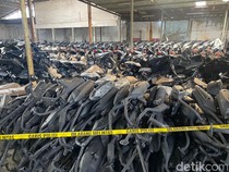 Terungkap Ribuan Motor di Jaksel Bakal Dimutilasi Diekspor ke Afrika