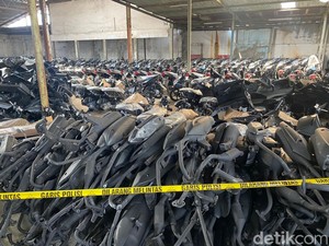 Terungkap Ribuan Motor di Jaksel Bakal Dimutilasi Diekspor ke Afrika