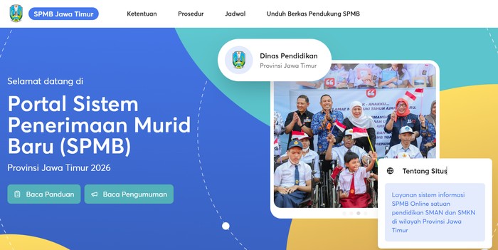 SPMB Jatim 2026.