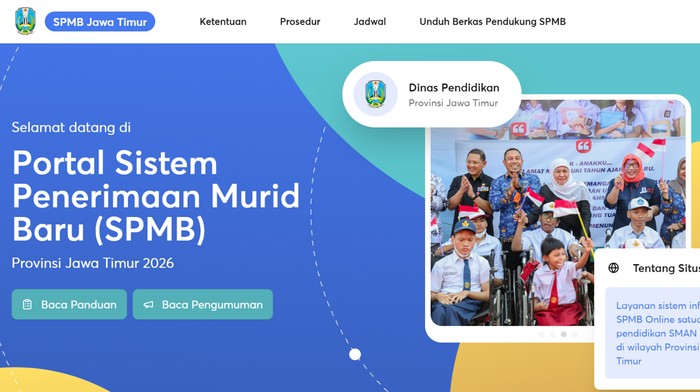 SPMB Jatim 2026.