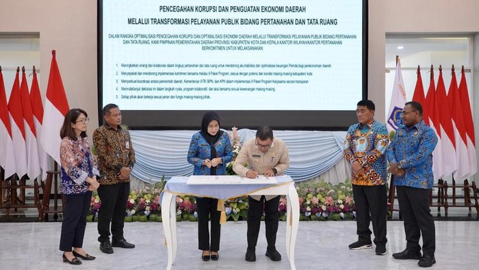 ATR/BPN & KPK Jadikan Sulut Percontohan Transformasi Layanan Pertanahan