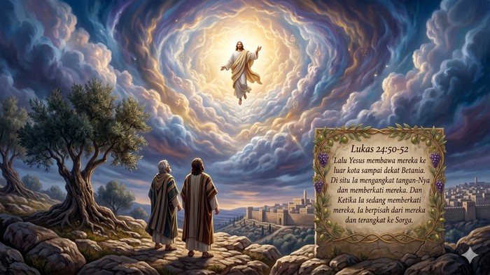 Ayat Alkitab tentang Kenaikan Yesus Kristus