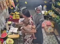 Gabut Emak-emak di Sidoarjo Cubit Anak Penjual Buah hingga Nangis Kejer