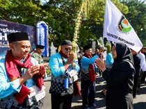 Lepas 1.312 Jemaah Haji, Bupati Ipuk: Doakan Kebaikan untuk Banyuwangi