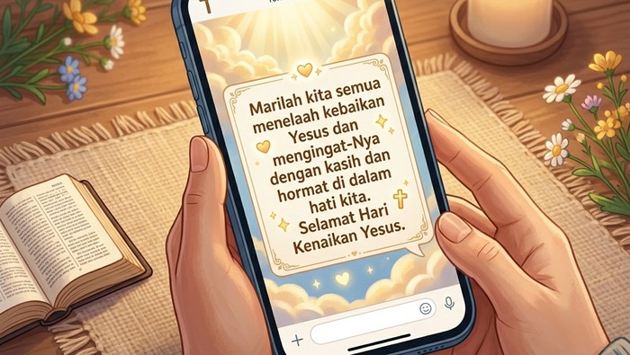 Caption Kenaikan Yesus Kristus 2026