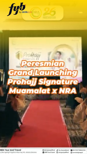 Video: Kolaborasi Pengelolaan Haji, Bank Muamalat & NRA Group Luncurkan Prohajj Signature