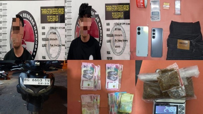 Dua mahasiswa di Ogan Iliir ditangkap polisi karena mengedarkan tembakau sintetis