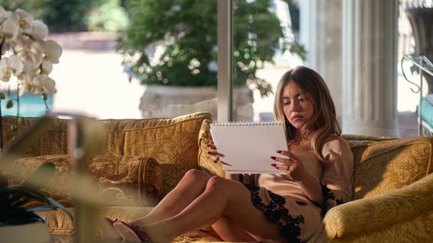 Penampilan Sydney Sweeney di Euphoria.