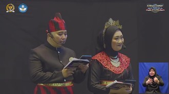 MC Lomba Cerdas Cermat MPR Minta Maaf soal Pernyataan 'Perasaan Adik-adik Saja'