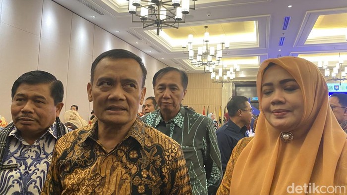 Gubernur Jateng, Ahmad Luthfi, di Hotel Tentrem, Kecamatan Semarang Tengah, Kota Semarang, Selasa (12/5/2026).