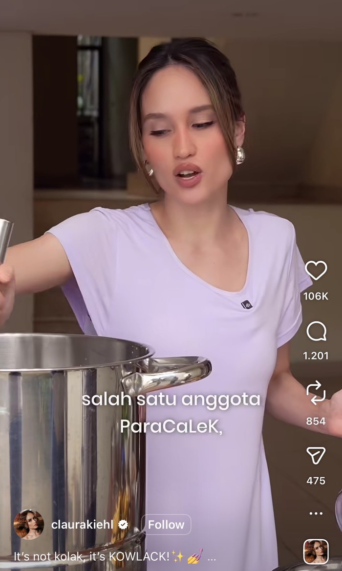 Hobi Masak! Cinta Laura Buat Menu ‘MBG’ Pempek hingga Ayam Kecombrang