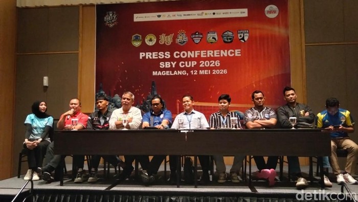 Jumpa pers SBY Cup 2026 di Artotel Leguna Magelang, Selasa (12/5/2026).