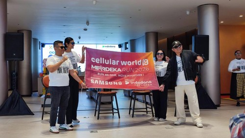 Konferensi pers Merdeka Run 2026 di Denpasar, Selasa (12/5/2026). (Ahmad Firizqi Irwan/detikBali)