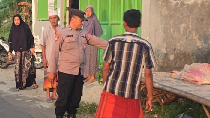 Lokasi pembacokan pelajar di Pasuruan