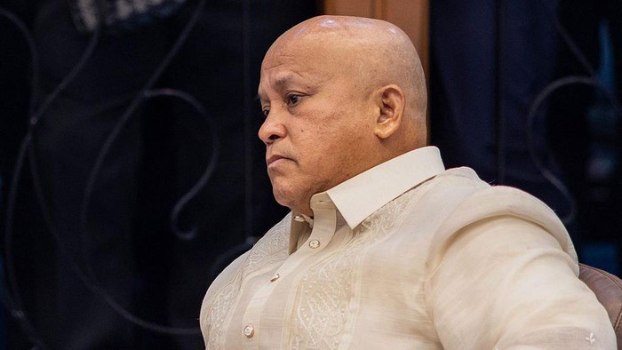 Mahkamah Pidana Internasional telah mengeluarkan surat perintah penangkapan terhadap Senator Filipina, Ronald dela Rosa. (AFP via Getty Images)