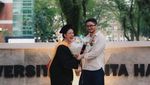 Mawar de Jongh Wisuda S1, Bryan Domani Bawakan Buket Bunga
