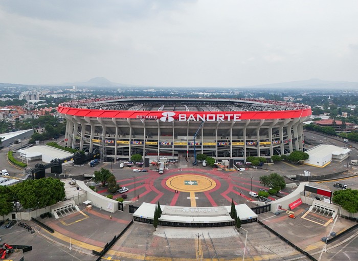 Pemerintah Mexico City membuka kembali jalur light rail yang telah direnovasi sebagai bagian dari persiapan infrastruktur untuk meningkatkan aksesibilitas kota menjelang Piala Dunia. Mexico City, Meksiko, Minggu (11/5/2026).