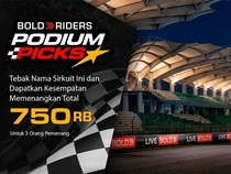 Tebak Nama Sirkuit, Menang Saldo E-Wallet Total Rp 750 Ribu dari Bold Riders