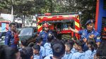 Anak-anak TK di Koja Heboh Jadi Damkar Cilik