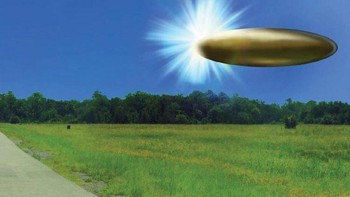 Sketsa komposit yang dibagikan menggambarkan laporan saksi mata pada bulan September 2023 tentang objek logam berbentuk elips sebagai bagian dari serangkaian dokumen fenomena udara tak dikenal (UAP) yang dirilis oleh Departemen Pertahanan AS pada 8 Mei 2026. Foto: Departemen Pertahanan AS