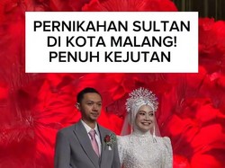 Viral Pernikahan 'Sultan' di Malang, Pengantin Bagi-Bagi Uang ke Tamu