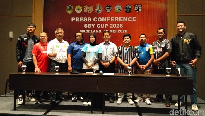 Suasana jumpa pers SBY Cup 2026 yang berlangsung di Artotel Leguna Magelang, Selasa (12/5/2026).