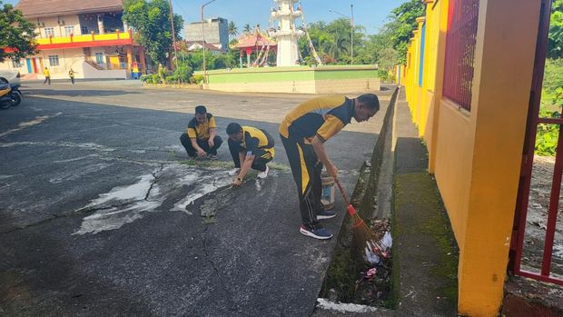 Polda Sumsel terus memperkuat komitmen menjaga keberagaman, toleransi, dan stabilitas sosial melalui pelaksanaan bakti religi untuk menyambut Hari Bhayangkara. (dok Polda Sumsel)