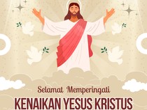 52+ Poster Peringatan Kenaikan Yesus Kristus 2026, Sederhana dan Aesthetic