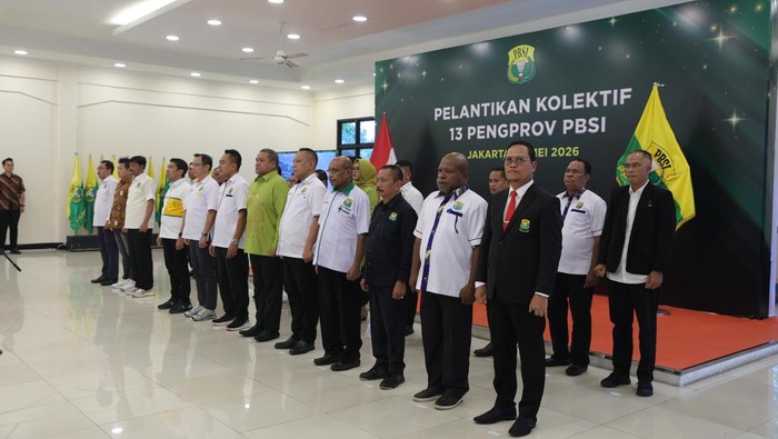 Persatuan Bulutangkis Seluruh Indonesia (PBSI) resmi melantik 13 Pengurus Provinsi (Pengprov) dalam acara yang digelar di Pelatnas Cipayung, Jakarta Timur, Selasa (12/5/2026).