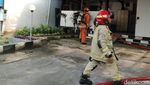 Damkar Surabaya Padamkan Kebakaran Ruang Arsip Polres Pelabuhan Tanjung Perak