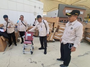 300 Kursi Roda Baru Siap Kawal Jemaah Indonesia di Armuzna