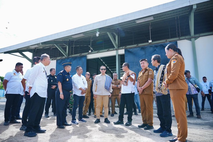 BNPP Cek Kesiapan Operasional Terminal Barang Internasional PLBN Motaain