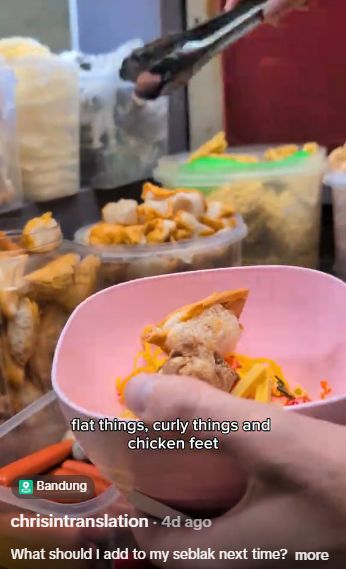 Bule Jerman Review Seblak Bandung, Netizen: 'Berasa Ditayangin Nat Geo'Bule Jerman Review Seblak Bandung, Netizen: 'Berasa Ditayangin Nat Geo' Bule Jerman Review Seblak Bandung, Netizen: 'Berasa Ditayangin Nat Geo'