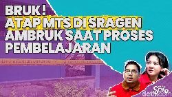 Video: Kronologi Ambruknya Atap Sekolah di Sragen, Jawa Tengah