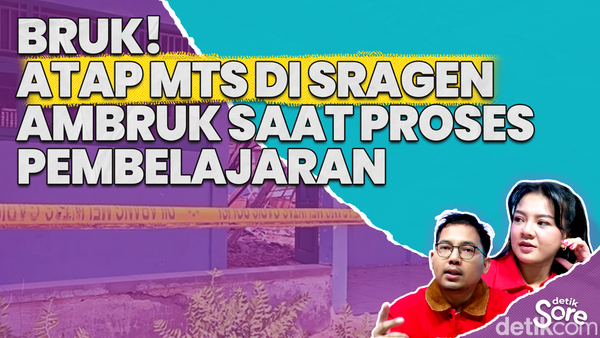 Video: Kronologi Ambruknya Atap Sekolah di Sragen, Jawa Tengah