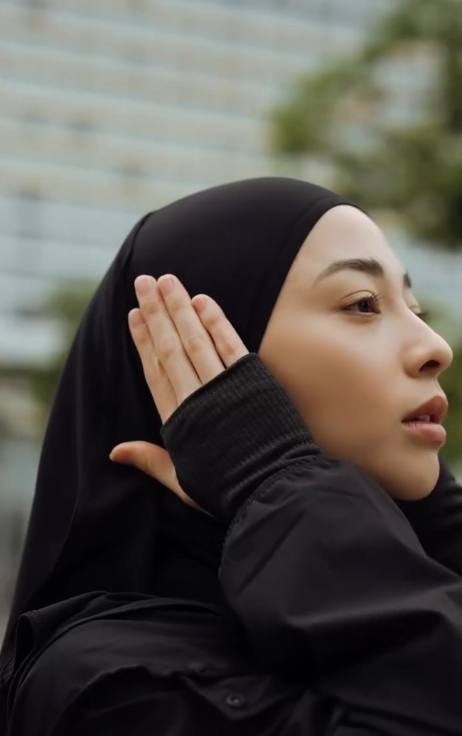 Gaya hijab Nikita Willy.